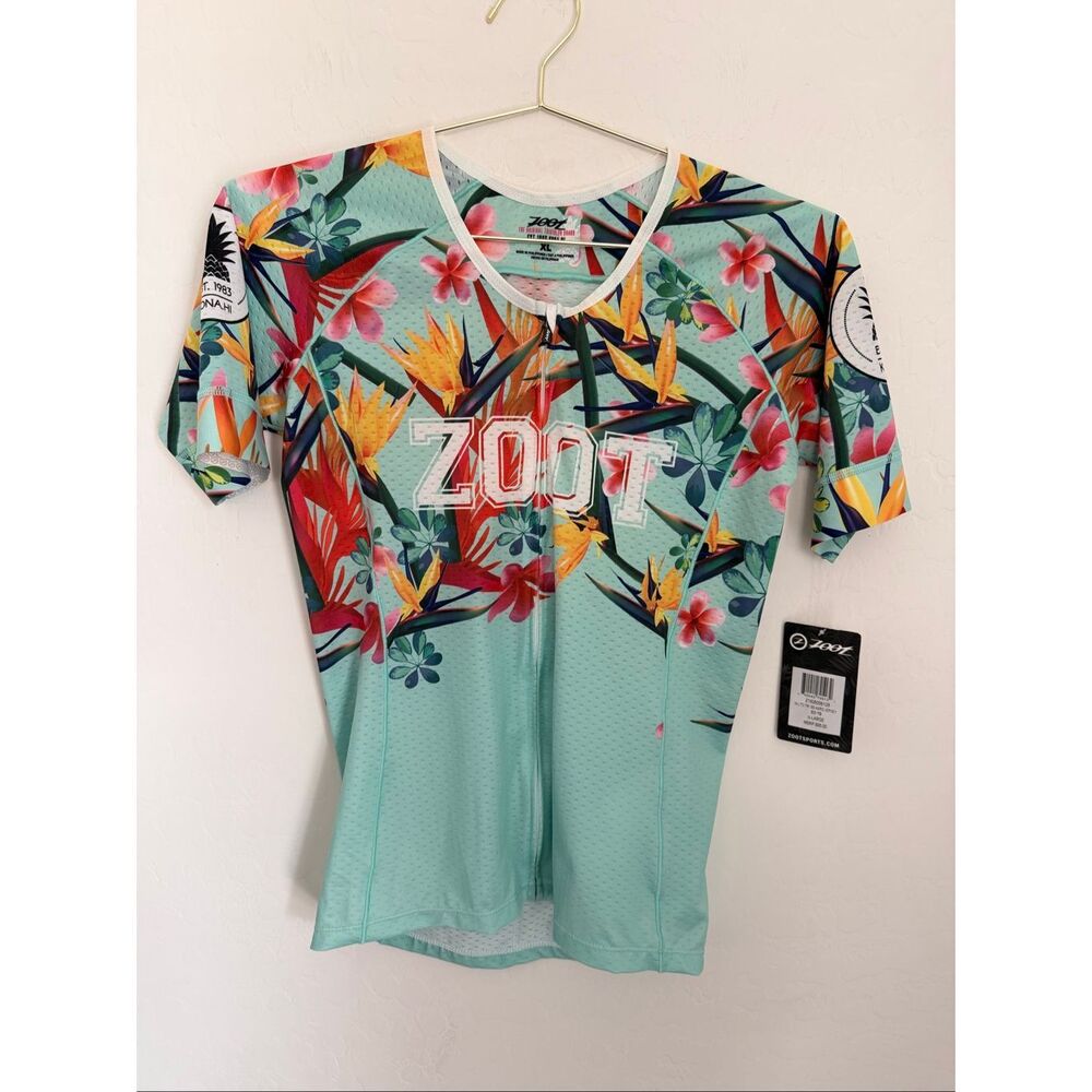Zoot Ltd Aero 83 19 short sleeve cycling jersey size XL NWT